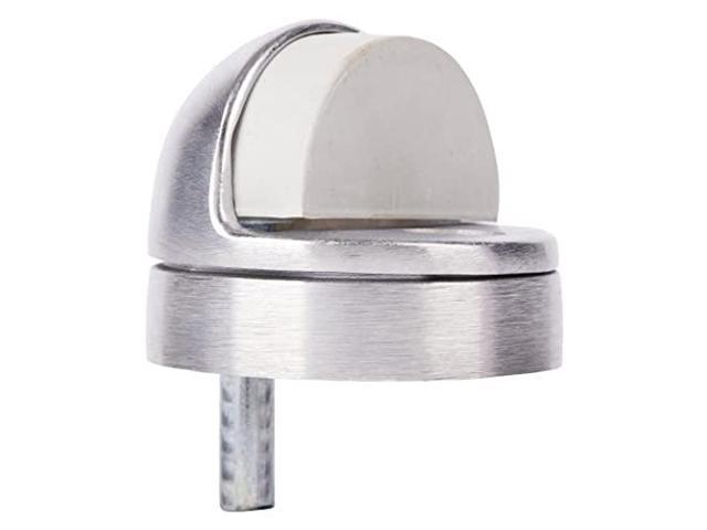 BRINKS Commercial - Dome Floor Door Stop, Satin Chrome Finish - Non-Obtrusive Option to Protect Doors and Walls