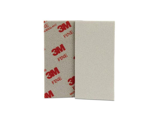 3M Performance Soft Sanding Sponge, 03088, 5-1/2 Inch x 2-3/4 Inch