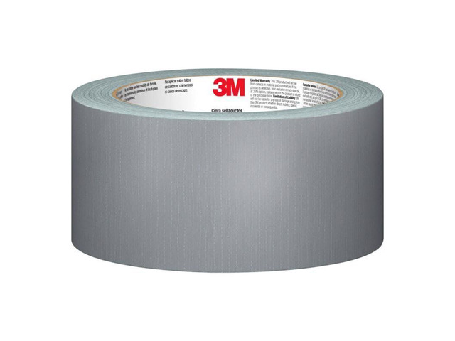 3M Basic Duct Tape, 1.88in x 30yd (48mm x 27.4m)