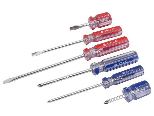VULCAN SCREWDRIVER SET 6PC W/R