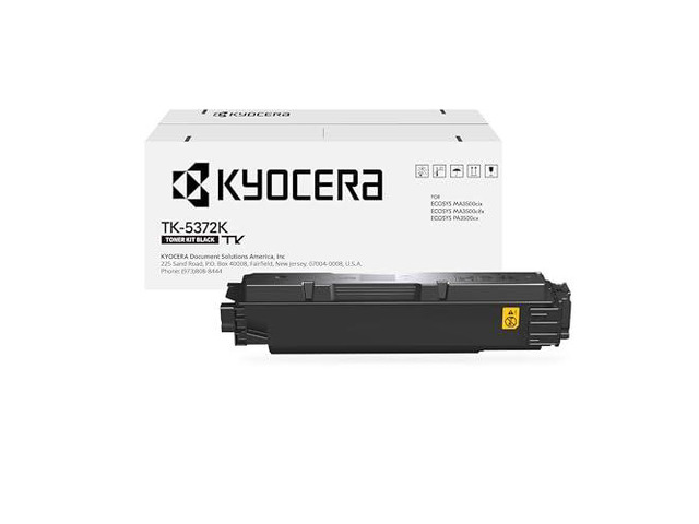 KYOCERA TK-5372K Black Toner Cartridge for MA3500cifx / PA3500cx Model Laser Printers (1T02YJ0US0)