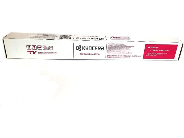 Triplenet Pricing TK-8547M 1T02YMBUS0 Magenta Toner Cartridge for Supported Printers TASKalfa 4054ci / 5054ci Tube TK8547M