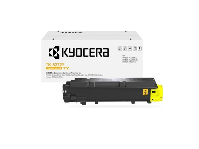 KYOCERA TK-5372Y Yellow Toner Cartridge for MA3500cifx / PA3500cx Model Laser Printers (1T02YJAUS0)