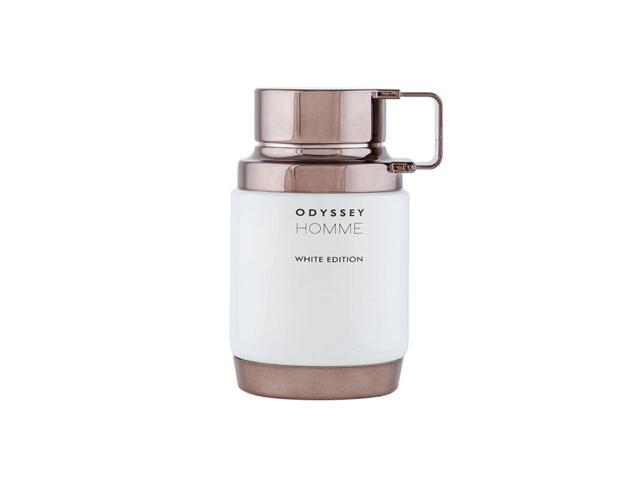 Armaf Odyssey Homme White Edition Fresh, Spicy, Woody Eau de Parfum Spray Long-Lasting Fragrance for Men, 2.0 Ounce / 60 ml