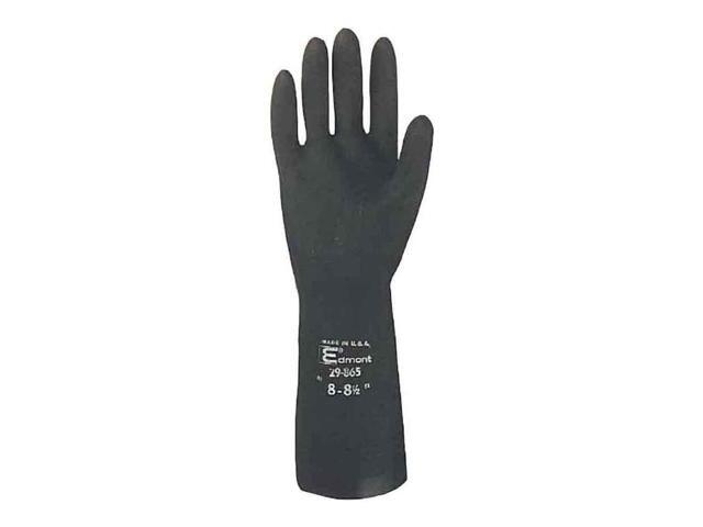 Ansell Neoprene 29-865 Black Unsupported Gloves