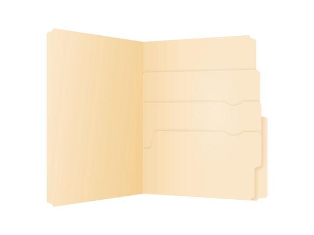Esselte Ltd 10771 Pendaflex Divide it Up File Folders 11.625x9.5 Manila