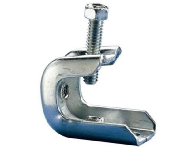 Erico BC200 Steel Beam Clamp 1/4 Inch Rod Electrogalvanized Caddy
