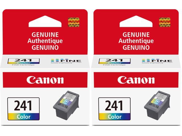 CL-241 Genuine Color Ink Cartridge,Compatible with MG2120/3120/4120,MX512/432/472/372/392/522/532/452,MG2220/3220/4220/3520/3620,TS5120,(Pack of 2)