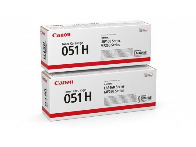 CRG-051H BK High Yield Black Toner Cartridge 2-Pack