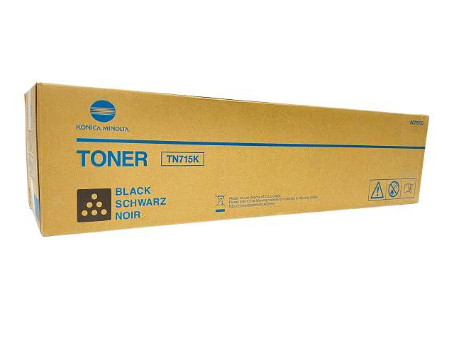 TTCopier Konica Minolta TN715K Black Toner Bizhub C750i