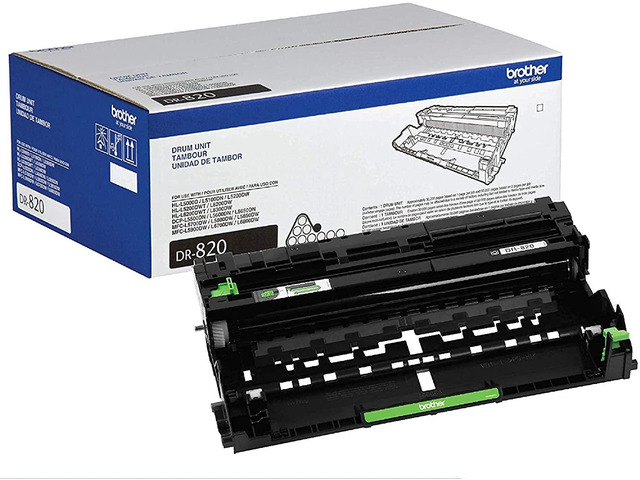 Genuine DR820 Drum Unit Black 6-Pack