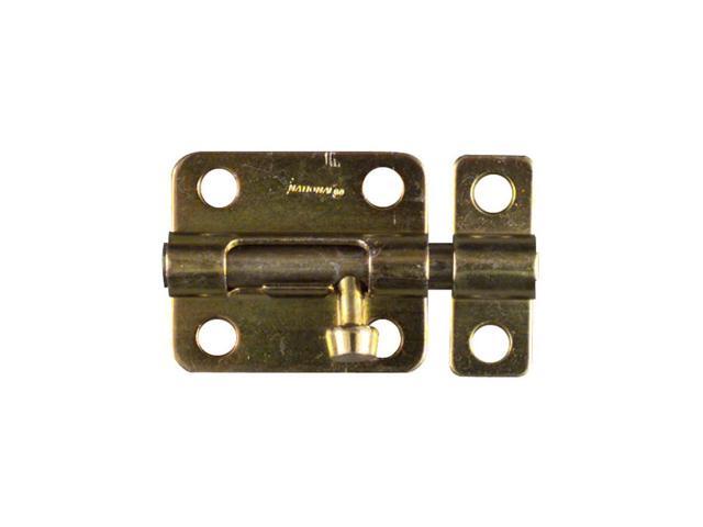 National Barrel Bolt Brass 2-1 Inch