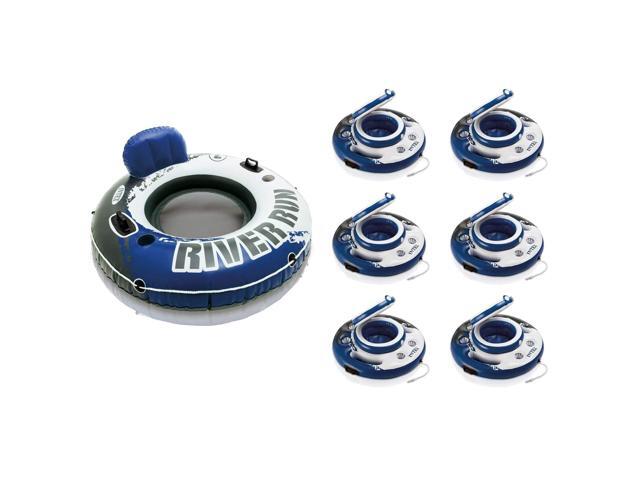 Intex River Run 1-Person Floating Tube 6 Pack