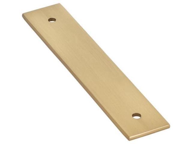 Emtek 86435US4 Art Deco Cabinet Pull Backplate 4 Inch
