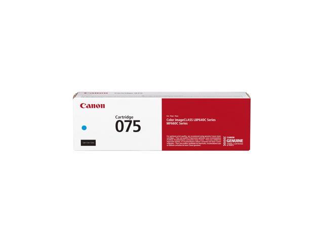Genuine 075 Cyan Toner Cartridge Compatible with MF660 Series and LBP640 Series Laser Printers