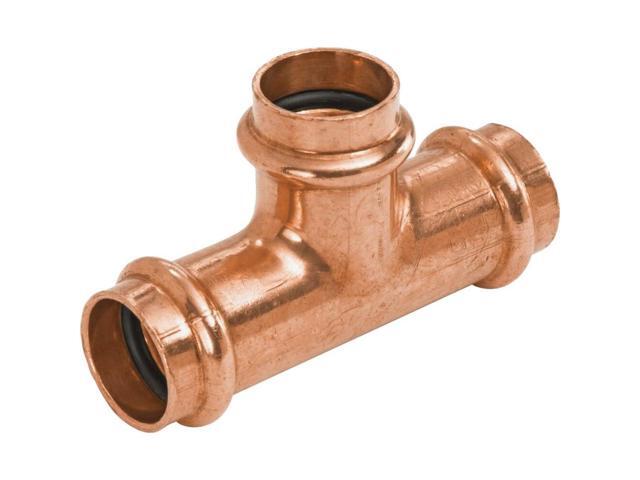 NIBCO Copper Press Tee 4010356 0.75 x 0.5 in