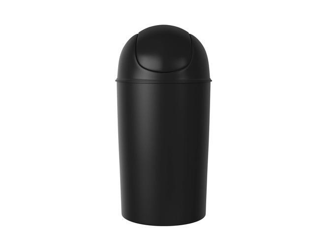 Umbra Grand Wastebasket 10G Black