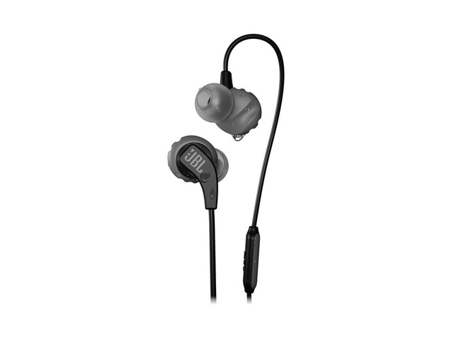 JBL Endurance RUN Wired Sport Headphones Black