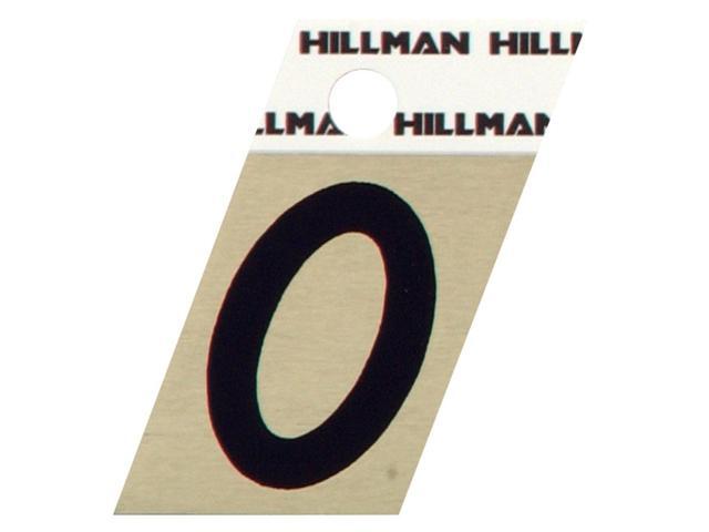 Hillman Aluminum Angle-Cut Letter O 840522 1.5-Inch