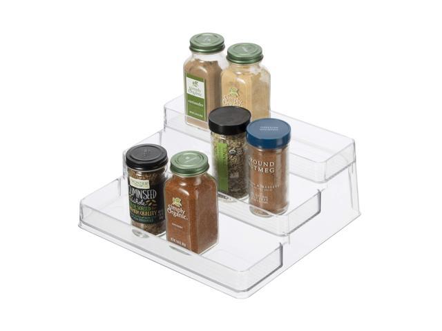 Oggi 3 Tier Spice Organizer Clear Shelves
