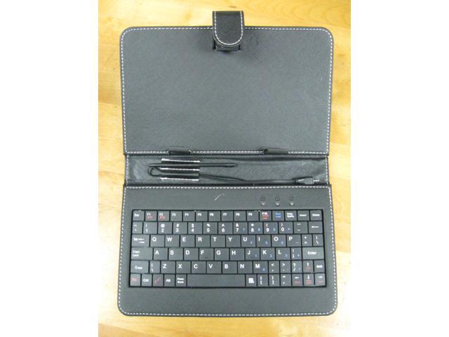 QFX KB-107 Keyboard & Case for 7' Tablet - Black