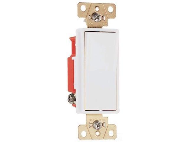Pass & Seymour Decorator Switch 2621-W 15A White