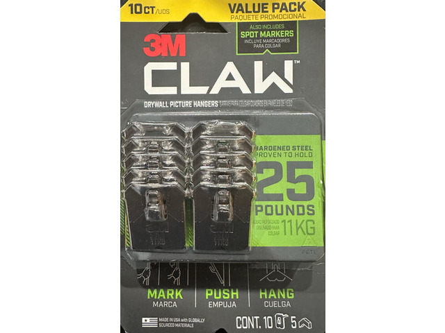 3M CLAW Drywall Picture Hanger