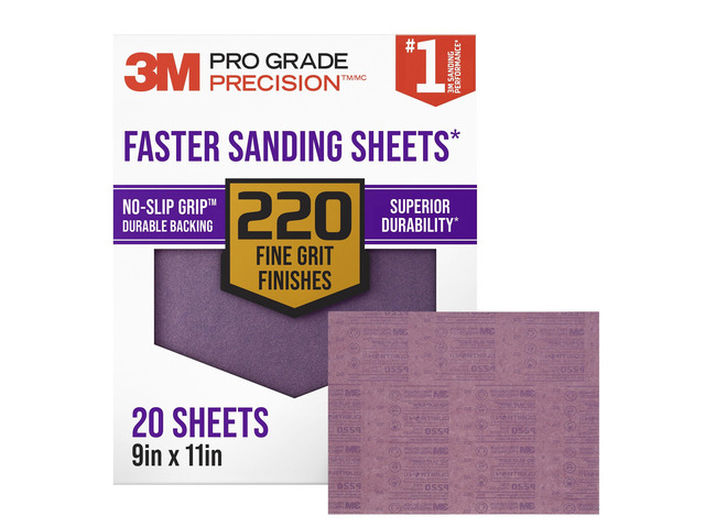 3M Pro Grade Precision FA Sandpaper