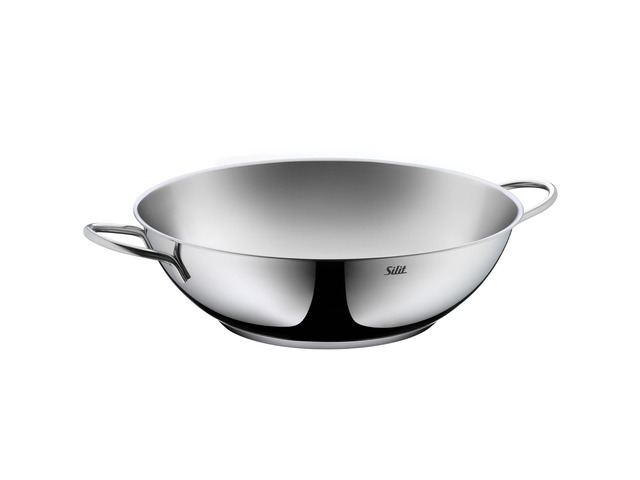 Silit Wok Pan 32cm Stainless Steel