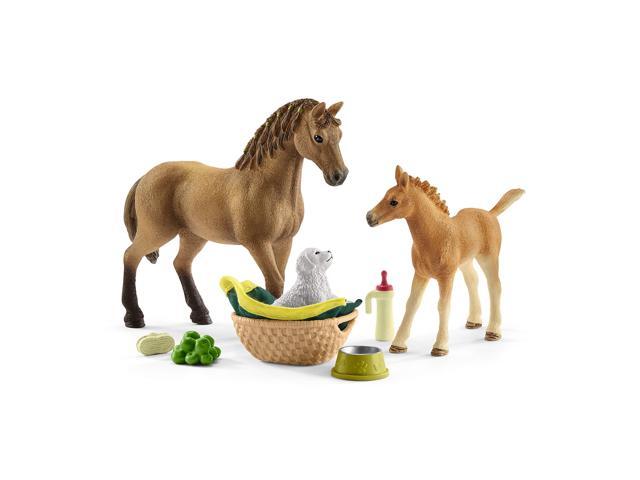 Schleich Horse Club Sarah's Baby Animal Care Set