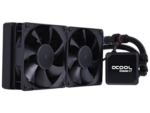 Alphacool Eisbaer LT240 CPU - black All in One High Performance Water / Liquid Cooler - 240mm Copper Radiator. 11445