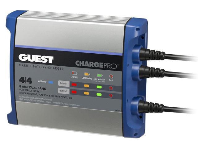 GUEST ON-BOARD BATTERY CHARGER 5A 12V 1 BANK 120V