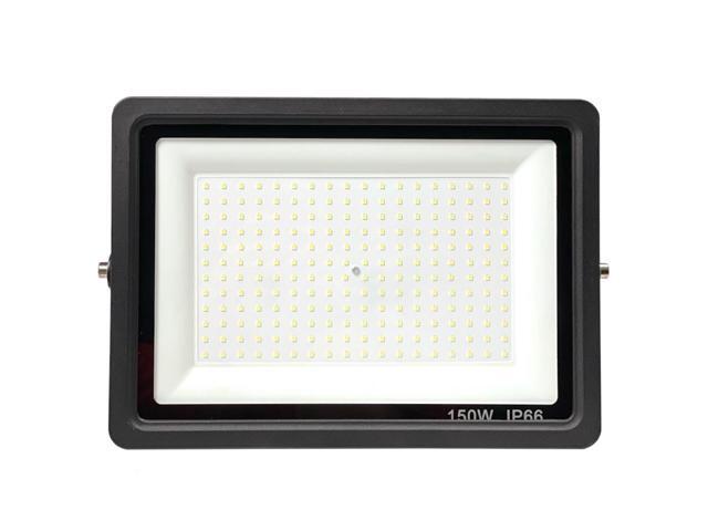 J & H LED 150W LED Outdoor Black Adjustable Security Flood Light
