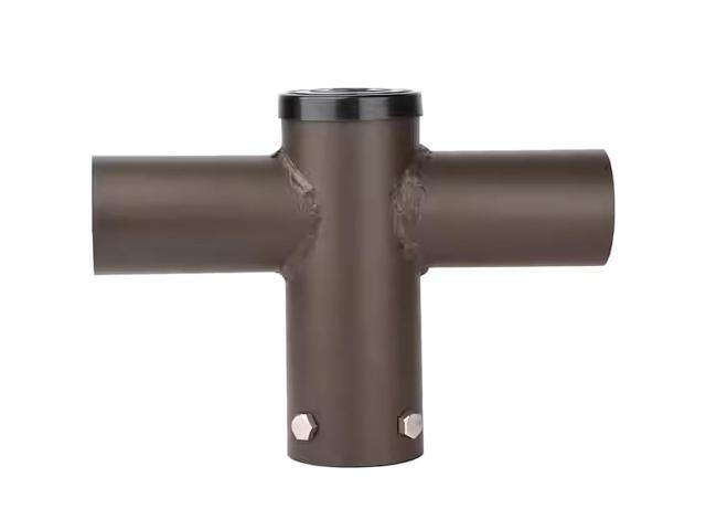 J & H LED Outdoor Pole Lights Mounting Bracket Tenon Adapter 11-inch for Enhanced Visibility and Industrial Applications