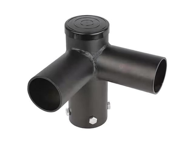 J & H LED 7 in. 90-Degree Twin Spoke Mounting Bracket Tenon Adapter for LED Outdoor Pole Lights, Industrial Supplies