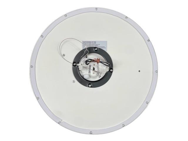 J & H LED 6 in. Low Profile Integrated LED Flush Mount for Kitchens or Bedrooms