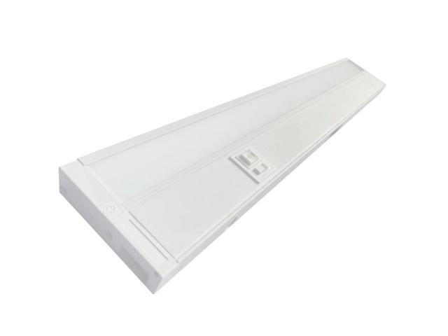 J & H LED 12 in. Under Cabinet LED Light - 6W - 5CCT Selectable - 360 Lumens - Plug In or Hardwired - Dimmable