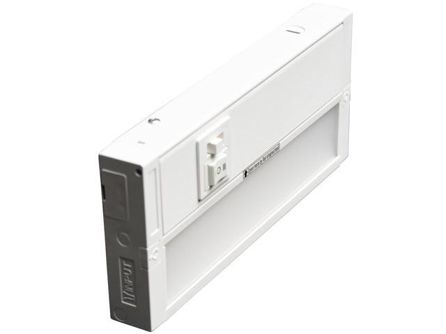 J & H LED 8 in. Under Cabinet LED Light - 6W - 5CCT Selectable - 240 Lumens - Plug In or Hardwired - Dimmable
