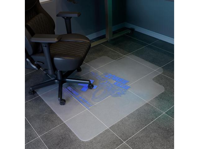 EUREKA ERGONOMIC Call of Duty Official Gaming Chair Mat with Lip, 36'x48' Hard Floor Protector, Non-Slip PVC, Authentic COD Graphics - Black