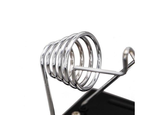 ELECALL Soldering Iron Support Stand Holder Base Metal Base Rectangle Stand Holder Base Support Station Safety Protecting Base