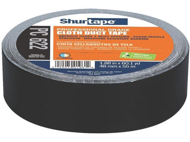 Duct Tape,48mm x 55m,Black,PK24 SHURTAPE PC 622