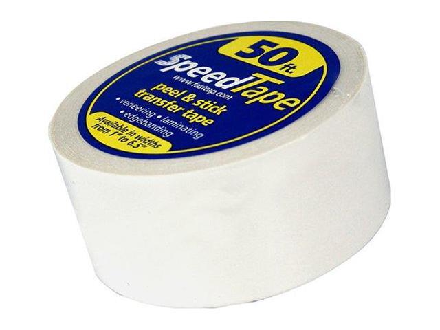 FASTCAP STAPE.2'X50' Double Sided Film Tape, 2 in W x 16 3/4 yd L, 5.5 mil