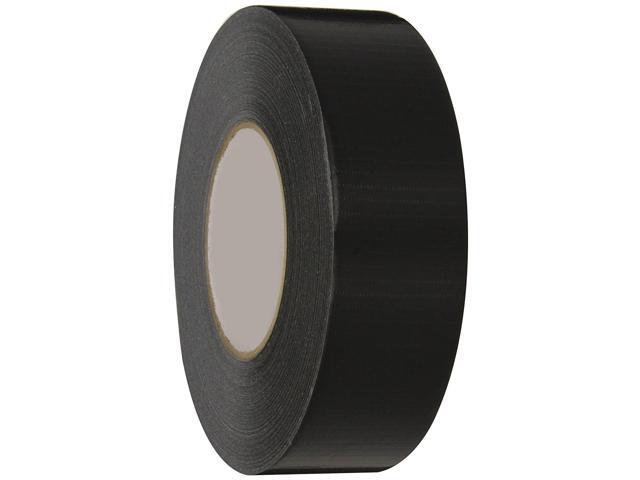 NASHUA 398 Duct Tape, Black, 60 yd L, 2-3/4 in W