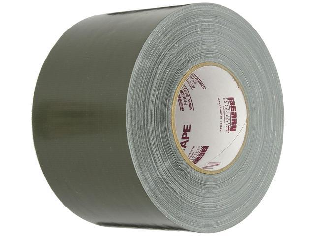 NASHUA 357 Duct Tape, Olive, 60 yd L, 4 in W