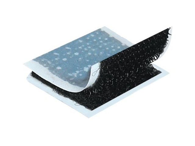 Tape Logic Precut Squares 1' x 1' Black 200/Case HLT186