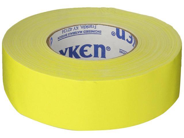 POLYKEN 510 Gaffers Tape,11.5 mil,48mm x 50m,Yellow