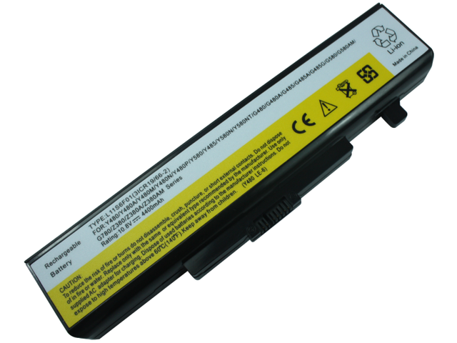 4400mAh laptop battery for LENOVO G480 Series G485 Series LENOVO G585 G580 Series Y480 Series L11S6F01Ã¯Â¼Ë†3ICR19/66-2)