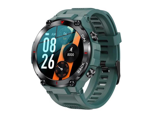2022 GPS Smart Watch Men Military 5ATM Waterproof Long Battery Life Tactical SmartWatch Blood Oxygen for Android IOS