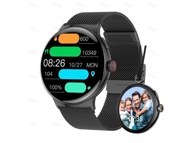 AMOLED Smart Watch 2024 Men Bluetooth Call Always-on Screen Heart Rate Monitor Sports Smartwatch Women VS Google Pixel 2 Watch
