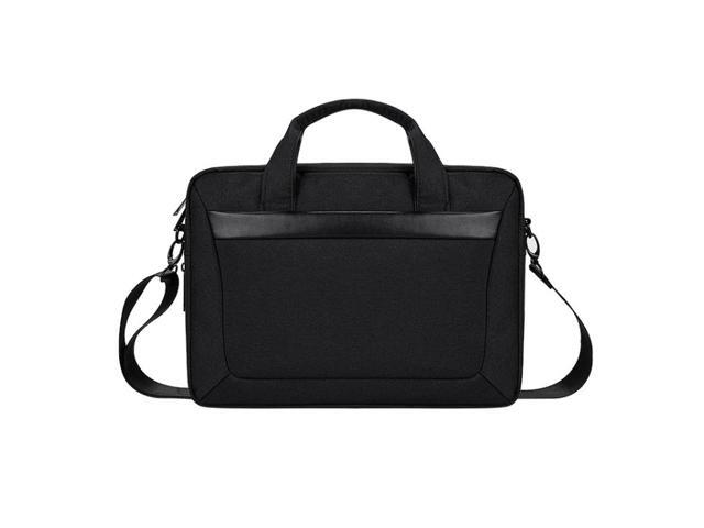 DJ06 Oxford Cloth Waterproof Wear-resistant Portable Expandable Laptop Bag for 14.1 inch Laptops, with Detachable Shoulder Strap (Grey)